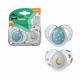 Suzete ortodontice de noapte, 6 - 18 luni, Luna, 2 buc, Tommee Tippee 571781