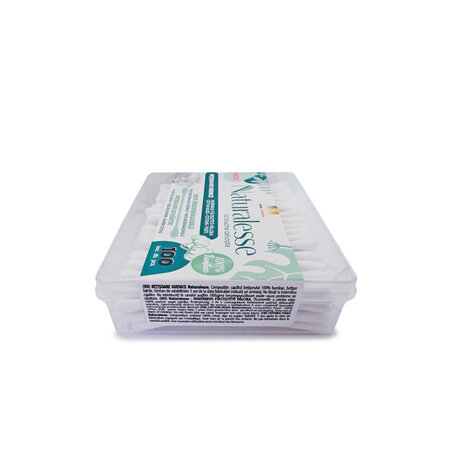 Betisoare igienice pentru urechi, 100 buc, Naturalesse 765044