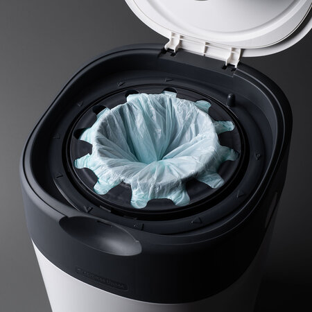 Cos pentru scutece Sangenic Twist and Click, Alb, Tommee Tippee 818014