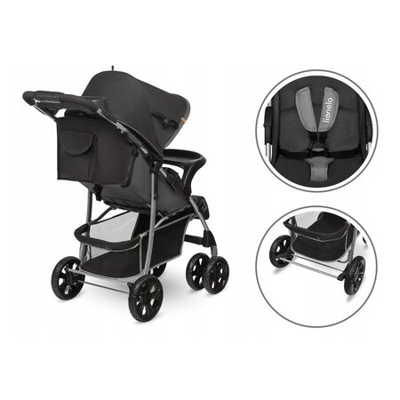 Carucior sport Emma Plus, Stone, Lionelo 572087