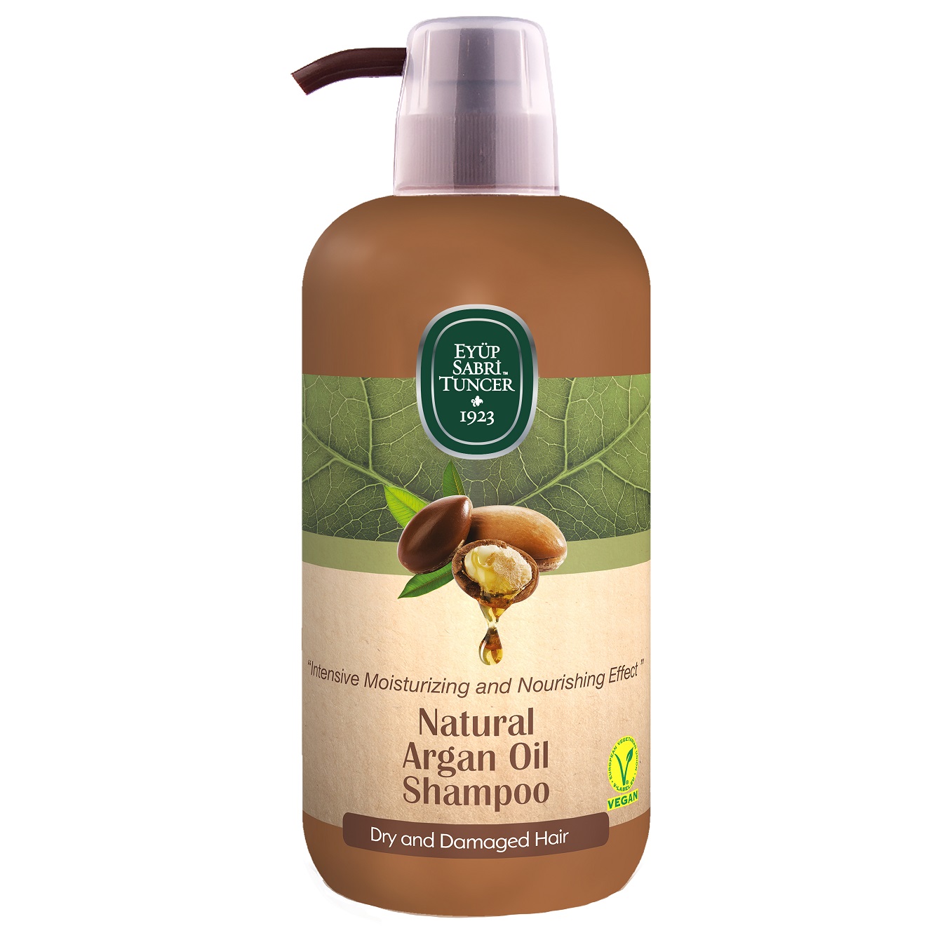 Sampon cu ulei de argan natural, 600 ml, Eyup Sabri Tuncer