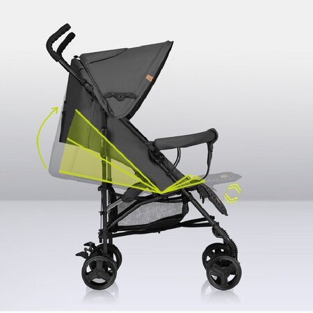 Carucior sport Elia, Graphite, Lionelo 701544