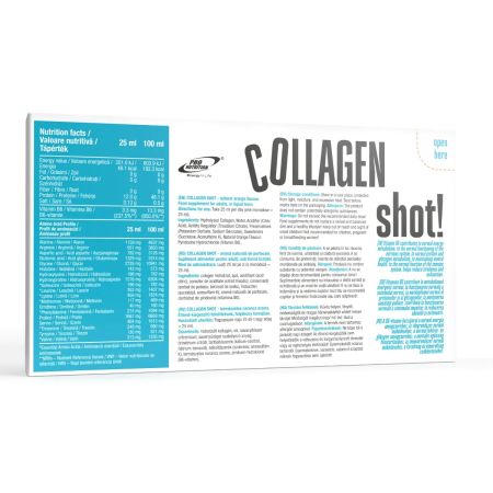 Collagen Shot!, Portocale, 10 fiole x 25 ml, ProNutrition 766047