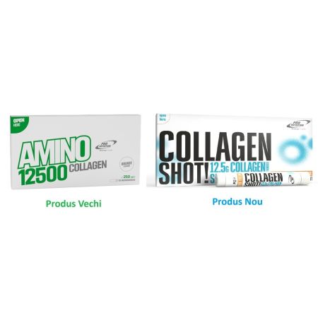 Collagen Shot!, Portocale, 10 fiole x 25 ml, ProNutrition 766046