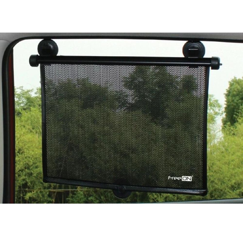 Parasolar auto retractabil, Black, FreeOn