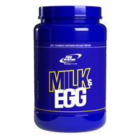 Milk & Egg cu aroma de capsuni, 900 g, ProNutrition