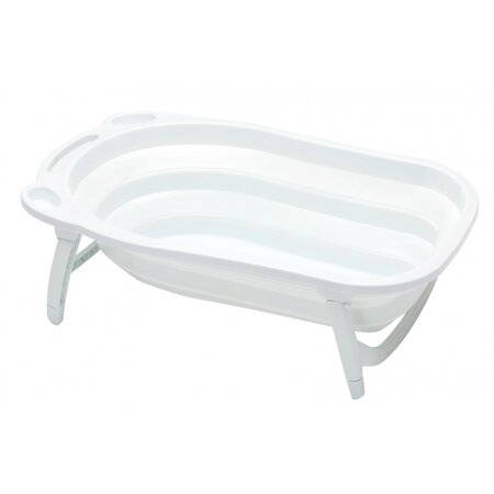Cadita pliabila cu senzor de temperatura, Alb, Fillikid 572443