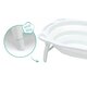 Cadita pliabila cu senzor de temperatura, Alb, Fillikid 572445