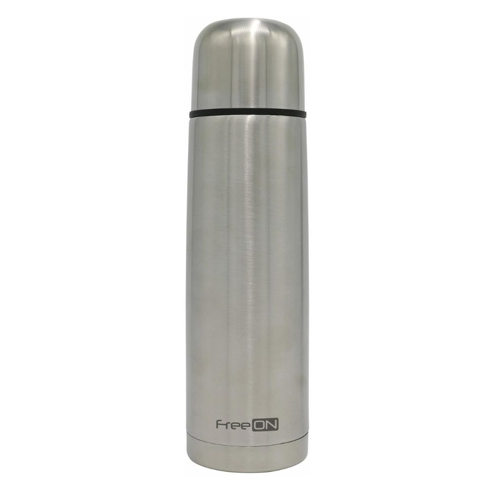 Termos din inox inoxidabil pentru lichide, 500ml, Gri, FreeOn