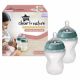 Biberon anti-colici din silicon Closer to Nature, +0 luni, 260 ml, 2 bucati, Tommee Tippee 593387