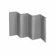 Patut pliabil 2 in 1 Stefi, 120x60 cm, Grey, Lionelo 572640