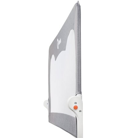 Bariera de siguranta pentru pat Hanna, 150 x 66 cm, Gri, Lionelo 572704