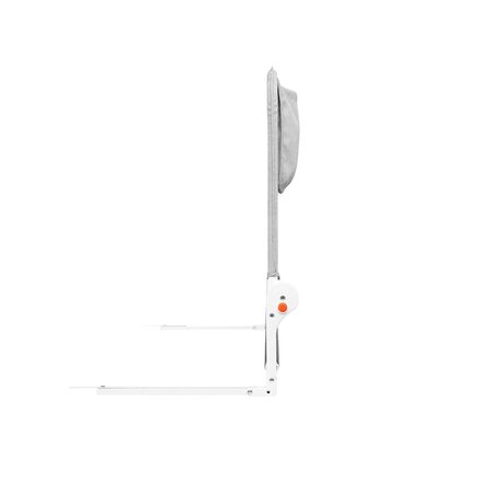 Bariera de siguranta pentru pat Hanna, 150 x 66 cm, Gri, Lionelo 572713