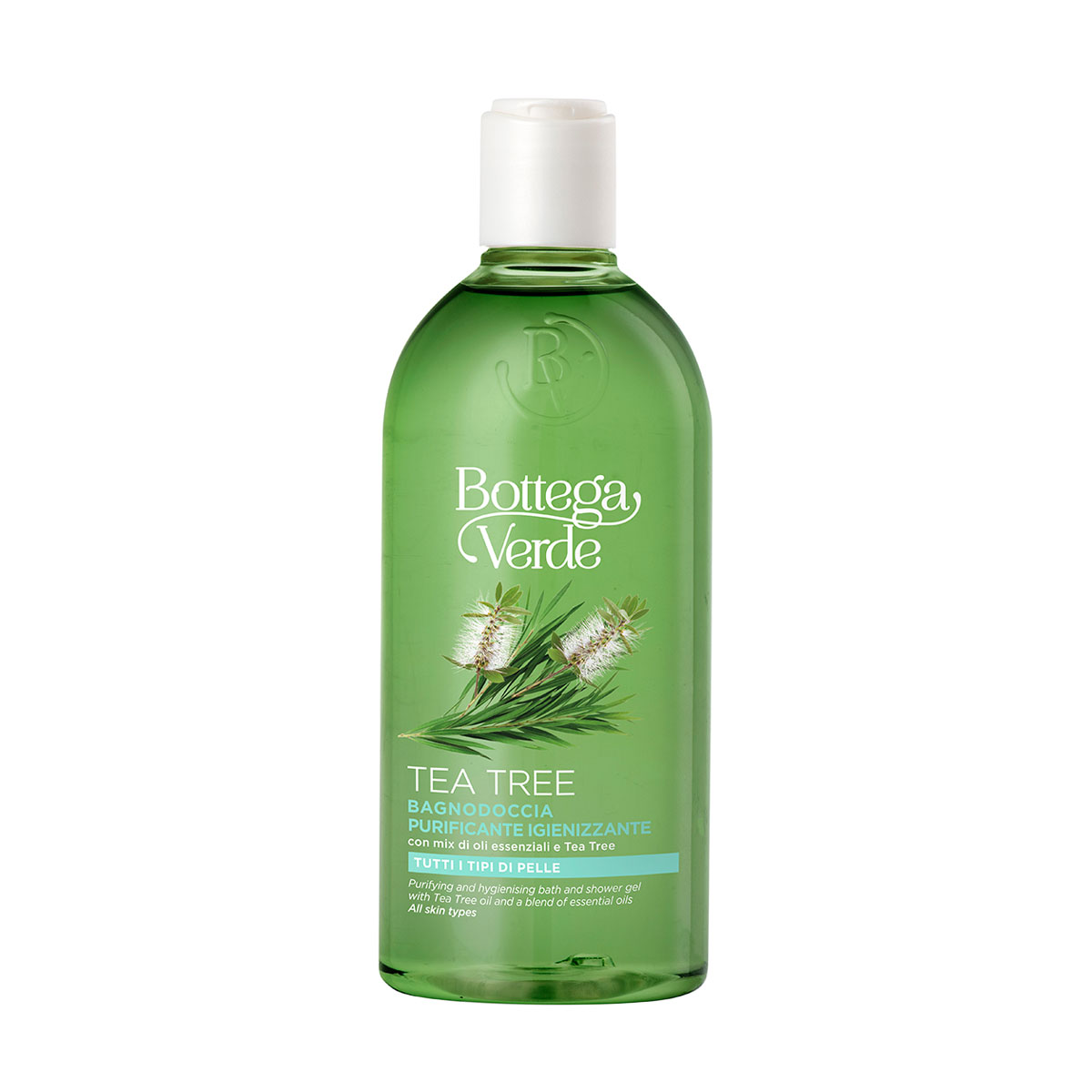 Gel de dus cu arbore de ceai, 400ml, Bottega Verde