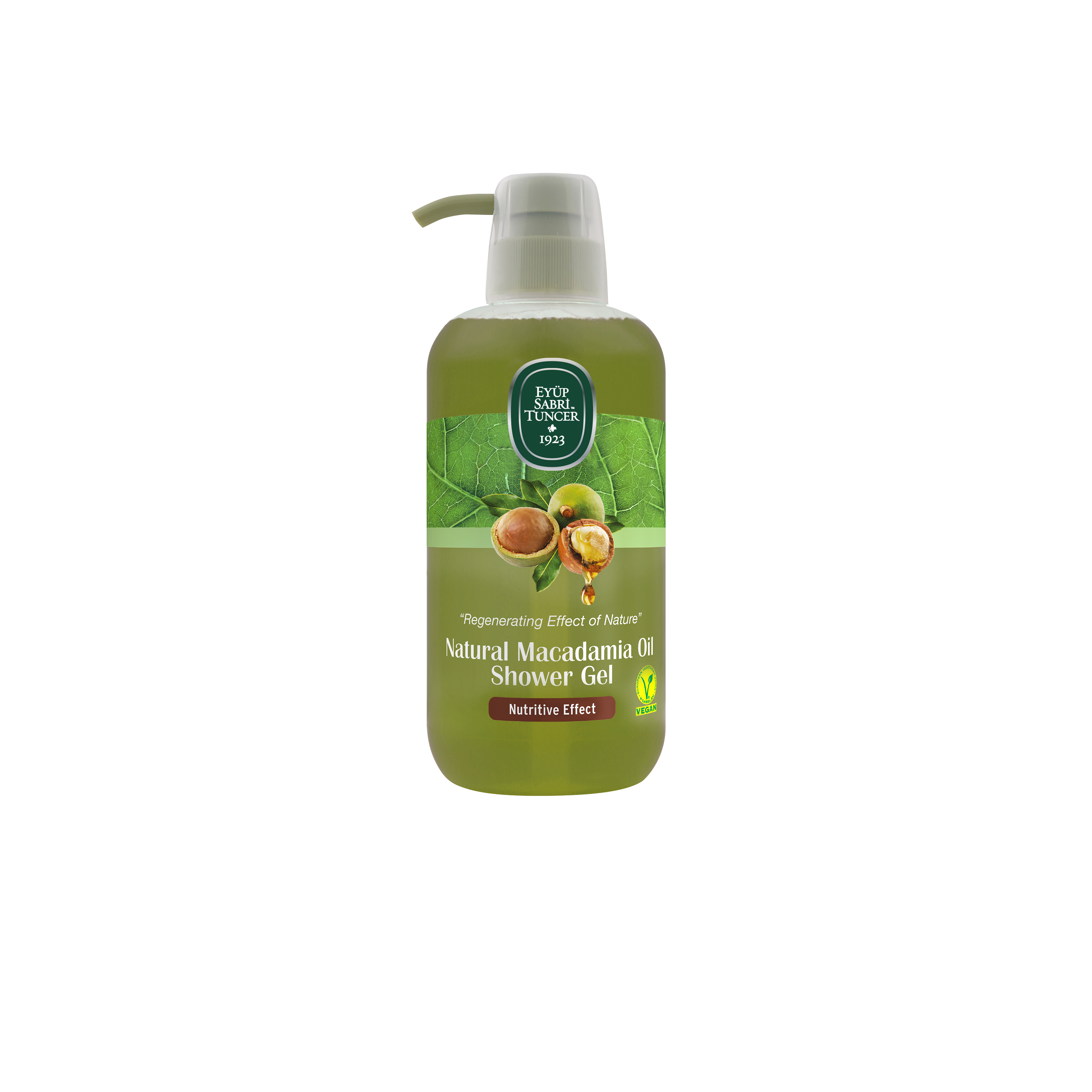 Gel de dus cu ulei natural de Macadamia, 600 ml, Eyup Sabri Tuncer