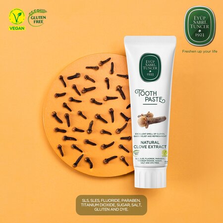 Pasta de dinti cu extract natural din cuișoare, 90 ml, Eyup Sabri Tuncer 647156