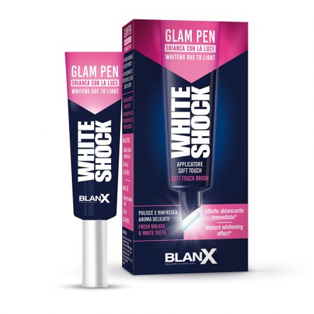 BLANX WHITE SHOCK PEN GEL ALBIRE DINTI FARA PEROXID 12 ML