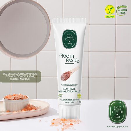 Pasta de dinti cu extract natural din Sare de Himalaya, 90 ml, Eyup Sabri Tuncer 647146