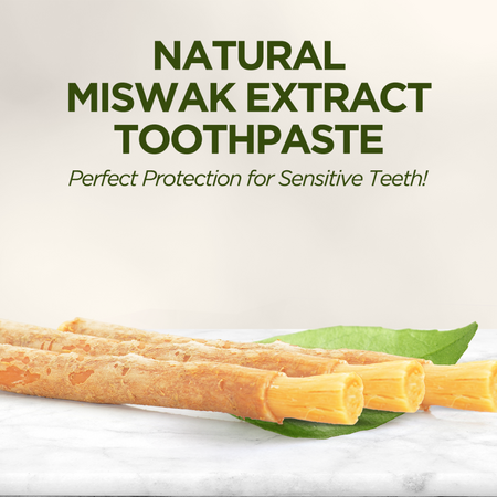 Pasta de dinti cu extract natural de Miswak, 90 ml, Eyup Sabri Tuncer 647153