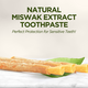 Pasta de dinti cu extract natural de Miswak, 90 ml, Eyup Sabri Tuncer 647153
