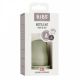 Kit complet pentru biberon din sticla, Sage, Bibs 572923