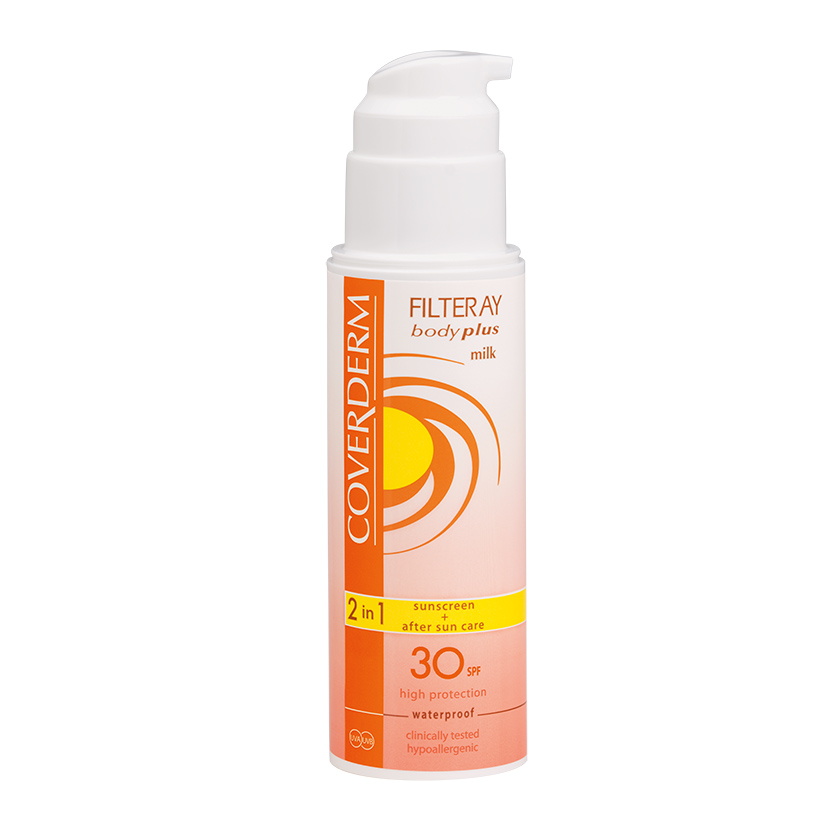 Filteray Body Plus Milk Spf 30, 150 ml, Coverderm