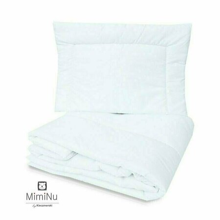 Set lenjerie 5 piese pentru patut, 120x60 cm, Safari Natural, MimiNu 573112