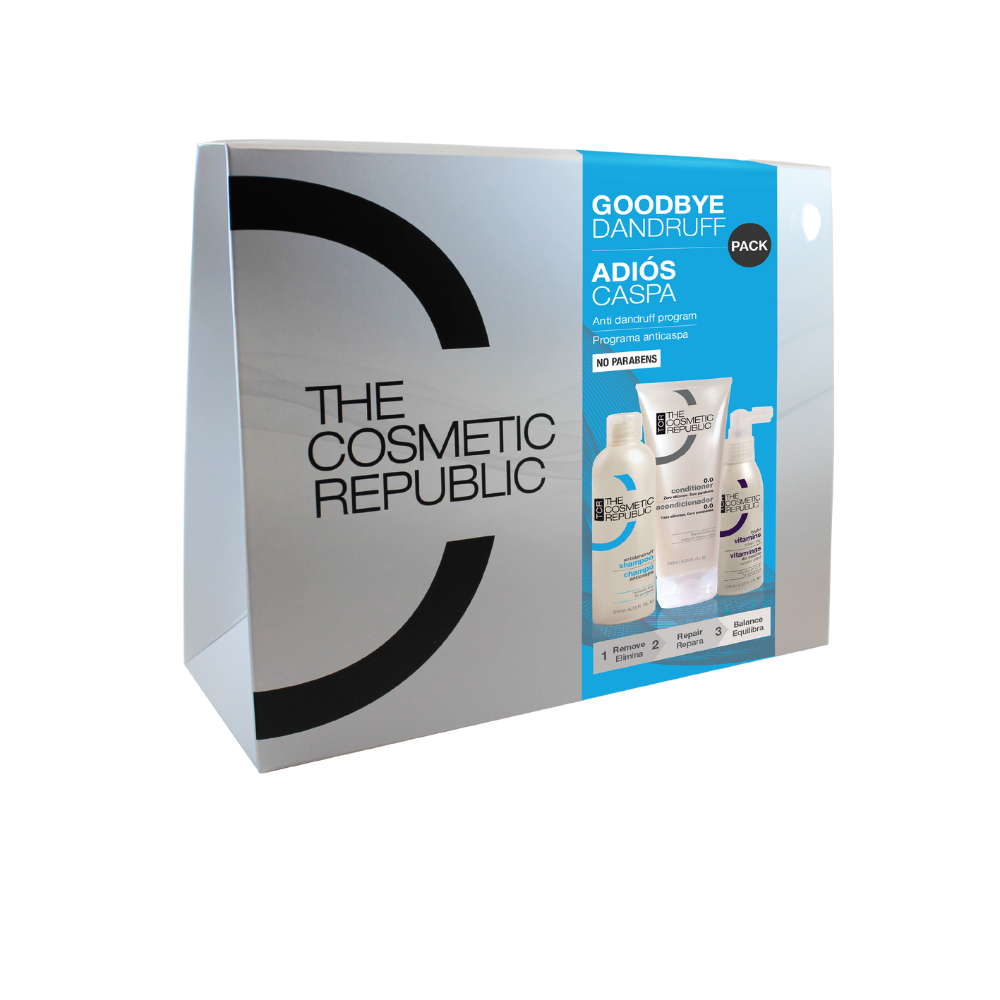 Kit impotriva matretii Goodbye Dandruff, The Cosmetic Republic