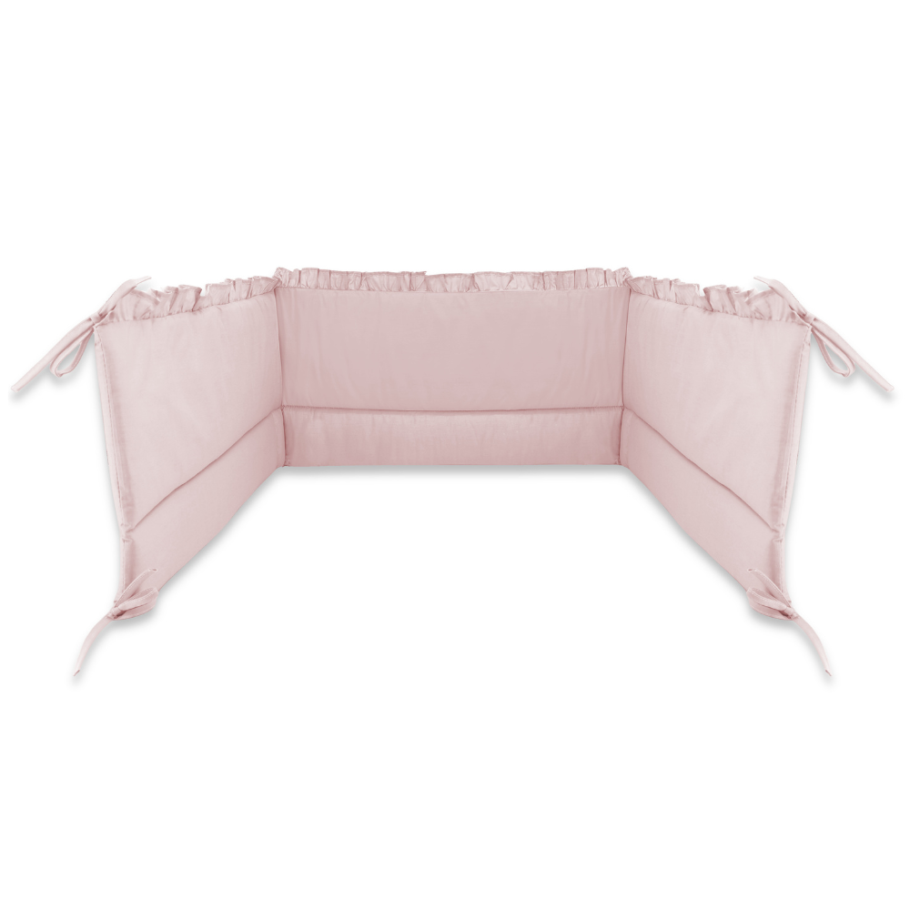 Aparatoare pentru patut Colectia Royal, 120x60 cm, Powder Pink, MimiNu