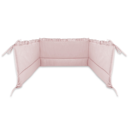 Aparatoare pentru patut Colectia Royal, 120x60 cm, Powder Pink, MimiNu