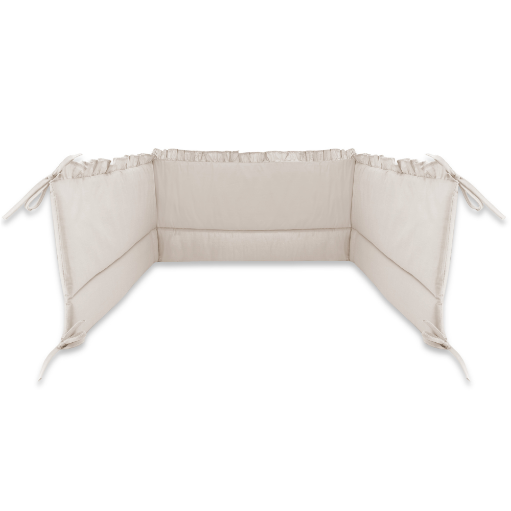 Aparatoare pentru patut Colectia Royal, 120x60 cm, Beige, MimiNu