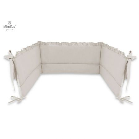 AAparatoare pentru patut Colectia Royal, 120x60 cm, Beige, MimiNu