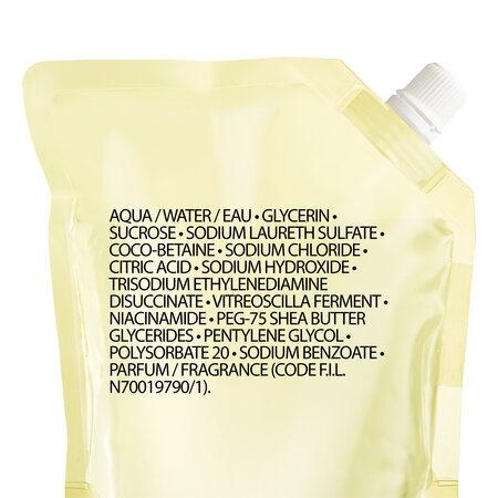 Rezerva de reincarcare ulei de spalare relipidant pentru pielea uscata cu tendinta atopica Lipikar AP+, 400 ml, La Roche Posay 816601