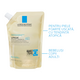 Rezerva eco Ulei de spalare relipidant pentru pielea uscata cu tendinta atopica Lipikar AP+, 400 ml, La Roche Posay 573209