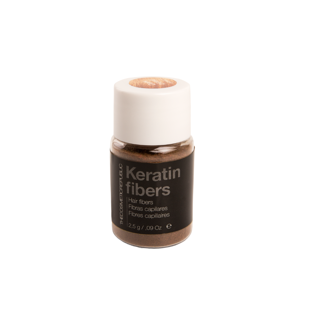 Fibre naturale de keratina Dark Brown, 2.5 g, The Cosmetic Republic