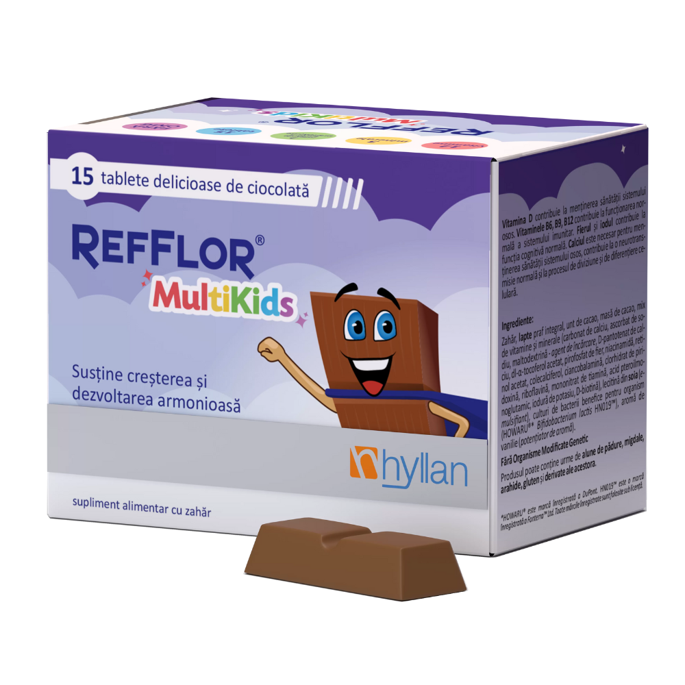 Refflor Multikids, 15 tablete, Hyllan