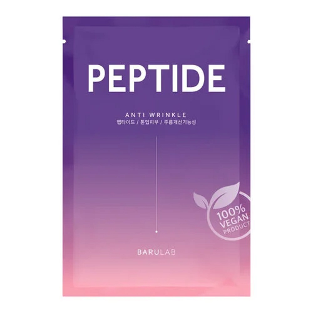 Masca tip servetel vegana cu peptide, 23 g, Barulab