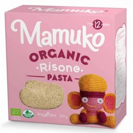 MAMUKO PASTE IN FORMA DE GRAUNTE PENTRU COPII DIN GRAU DUR BIO 12+ LUNI 320G BIO*                 