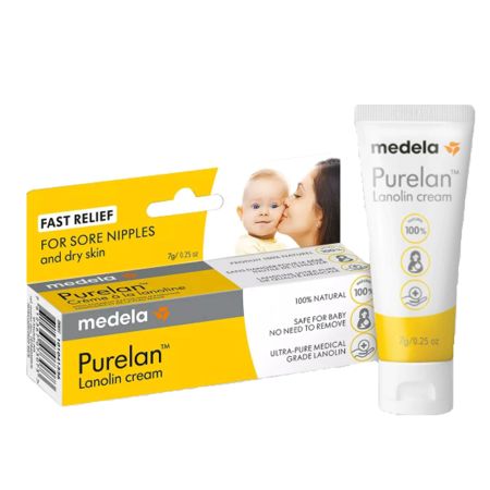 Crema de lanolina ultra pura Purelan, 7 g, Medela