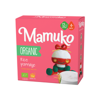 Porridge Bio din orez, + 4 luni, 200 g, Mamuko
