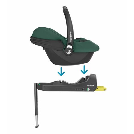Scoica auto I-size Cabriofix, Essential Green, Maxi Cosi 573639