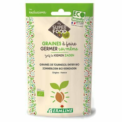 Seminte de floarea soarelui Bio pentru germinat, 100 g, Germline