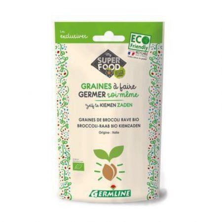 Seminte de Broccoli Rabe Bio pentru germinat, 150 g, Germline