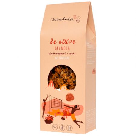 Granola cu alune si ciocolata, 250 g, Mendula