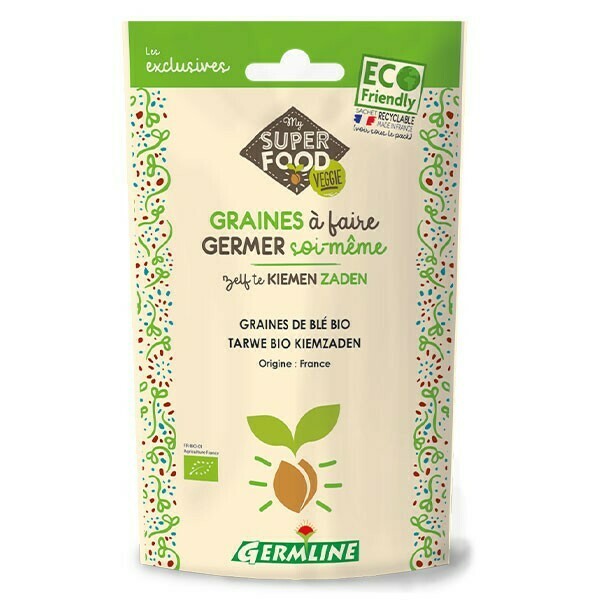 Boabe de Grau Bio pentru germinat, 200 g, Germline