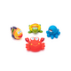Plasa cu ventuze si 4 figurine de baie, Fillikid 573815
