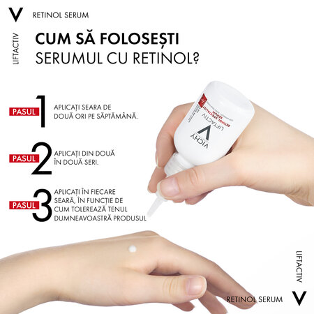 Ser antirid cu retinol Liftactiv Specialist, 30 ml, Vichy 573822