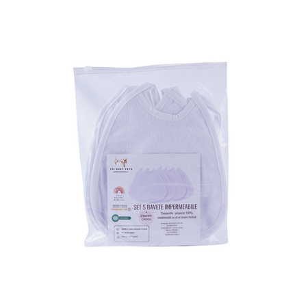 Set bavete impermeabile, 7 bucati, Fic Baby 764392