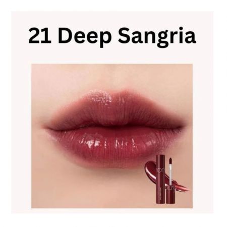 Ruj tint rezistent Juicy Lasting Tint, 21 Deep Sangria, Rom&Nd 582258