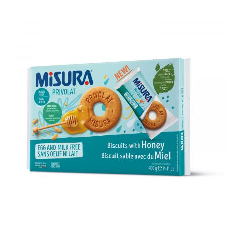 MISURA BISCUITI MIERE FARA LACTOZA 400 G